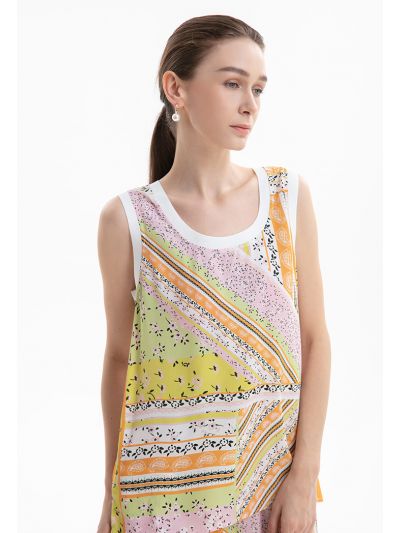 The Disty Print Blouse -Sale