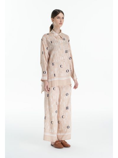 Choice Printed All Over Soft Tone Trouser -Sale