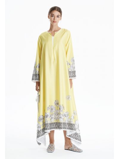 Floral End Maxi Dress -Sale