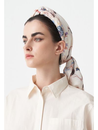 Printed Square Scarf