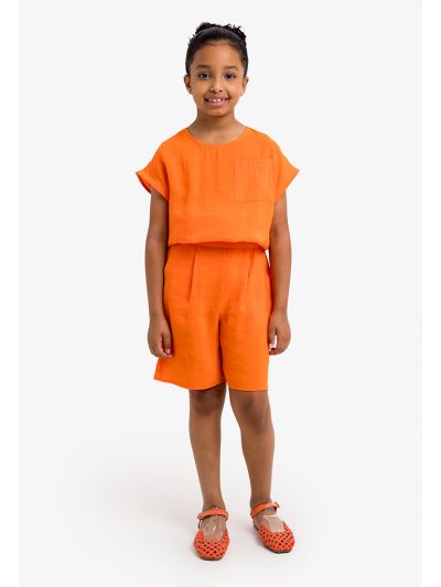 Basic Elastic Waist Shorts