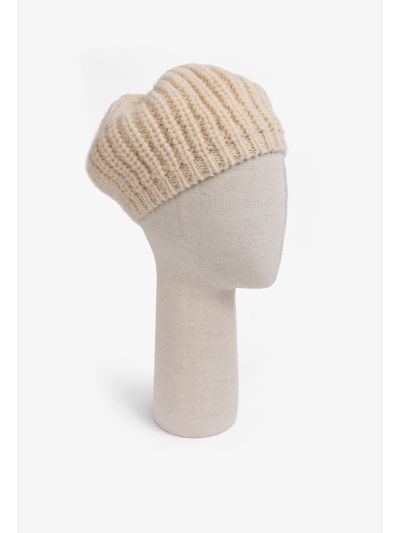 Solid Woven Beret Hat