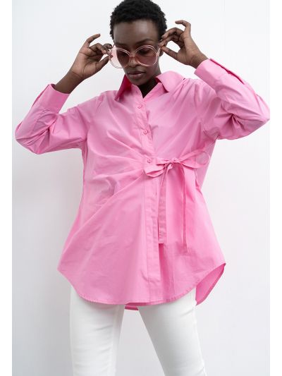 Shirt With Tie Details -Sale