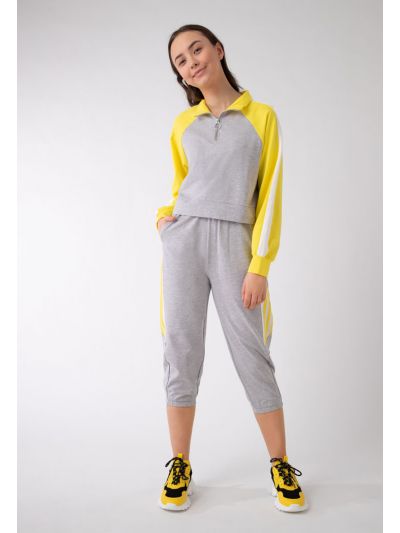 Jogging Pants With Side Stripes