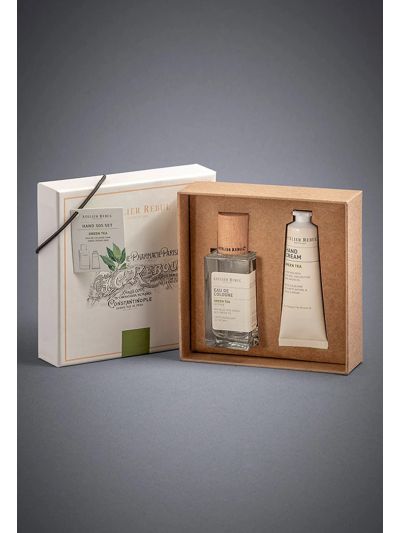 ATELIER REBUL GREEN TEA HAND S.O.S KIT EDC-50ML + HAND CREAM 30ML