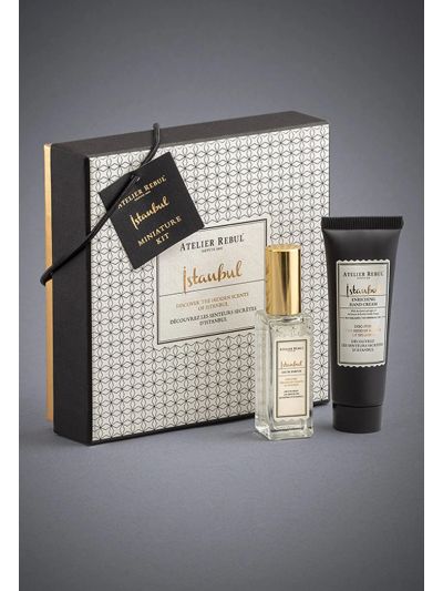 ATELIER REBUL ISTANBUL MINIATURE KIT EDP-12ML + HAND CREAM 30ML