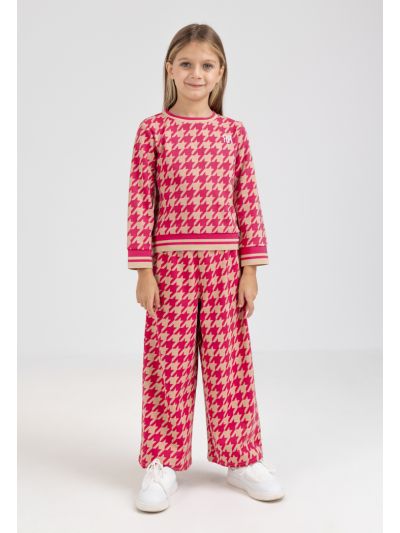 Two Toned Houndstooth Set (2 PCS)