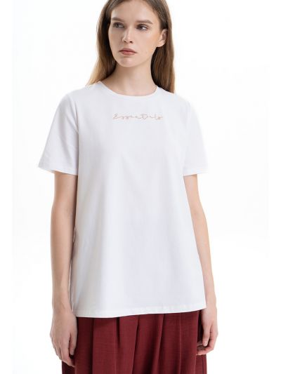 Classic Essentials Solid T-Shirt -Sale