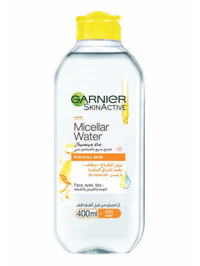 Skin Active Micellar Water for Dull Skin 400 ML