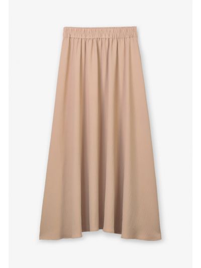Single Tone Flared Circular Skirt