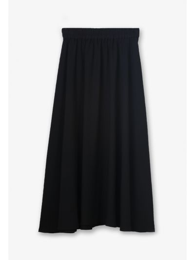 Single Tone Flared Circular Skirt