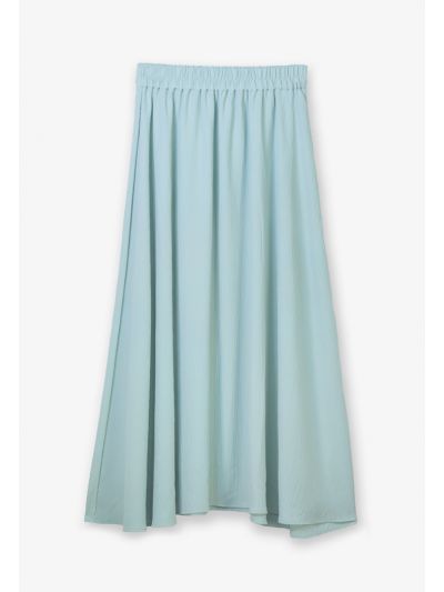 Single Tone Flared Circular Skirt
