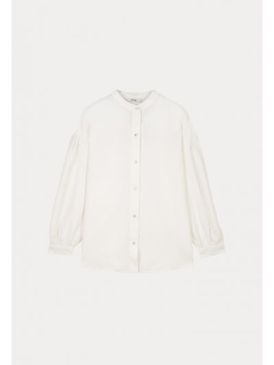 Solid Linen Blouse -Sale