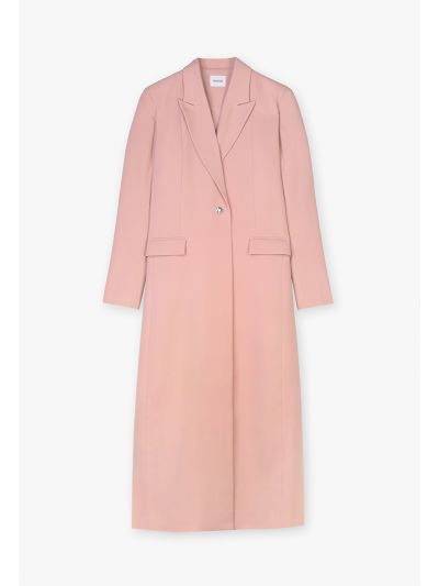 Single Breasted Notched Collar Jacket