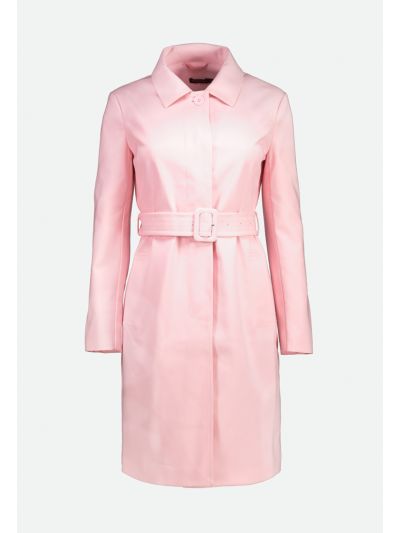 Pink Belted Coat