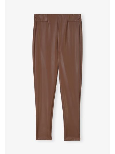 PU Leather Skinny Trouser