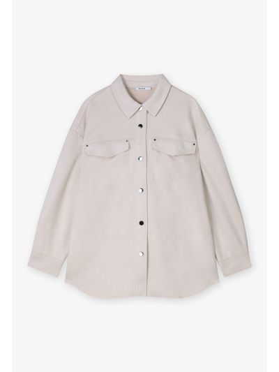 Multi Pockets Relaxed Fit Shirt