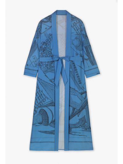 Allover Printed Classic Abaya