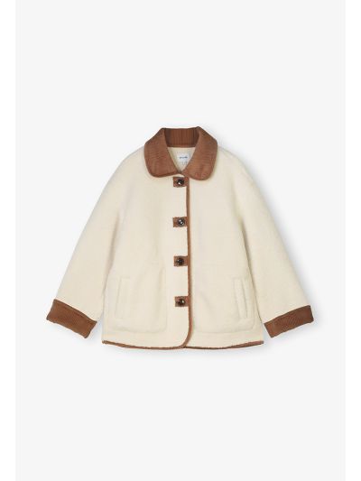 Shearling Corduroy Heavy Coat