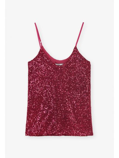Sleeveless Sequin Top- Ramadan Style