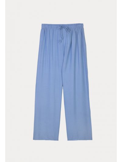 Solid Wide Leg Trouser -Sale