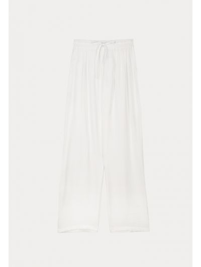 Solid Wide Leg Trouser -Sale