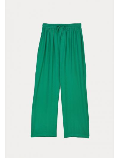 Solid Wide Leg Trouser -Sale