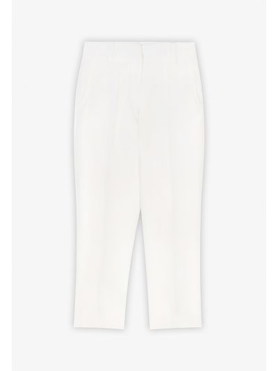 Pegged Leg High Waist Trouser