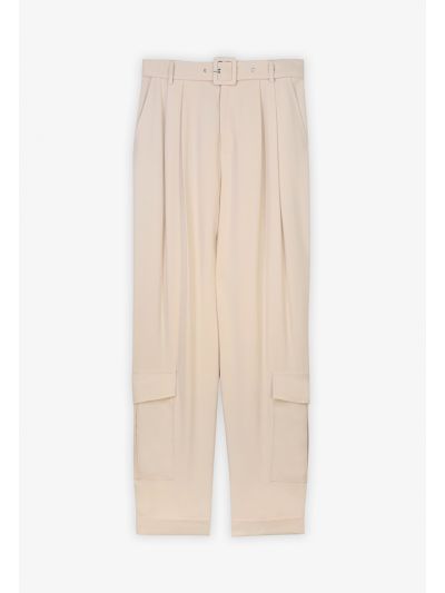 Solid Straight Legs Trouser