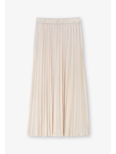 Solid Pleated Maxi Skirt- Ramadan Style