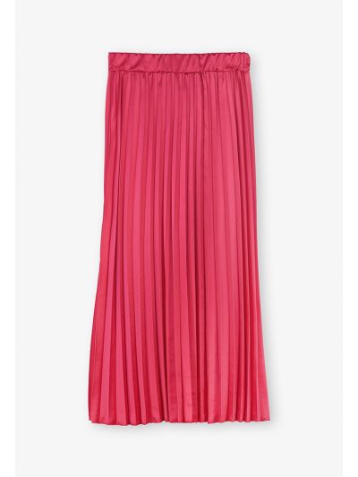 Solid Pleated Maxi Skirt- Ramadan Style