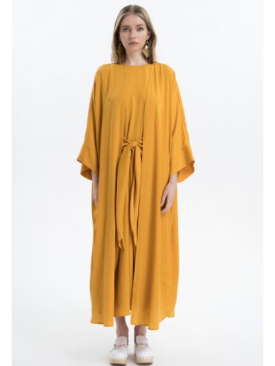 Solid Maxi Abaya -Sale