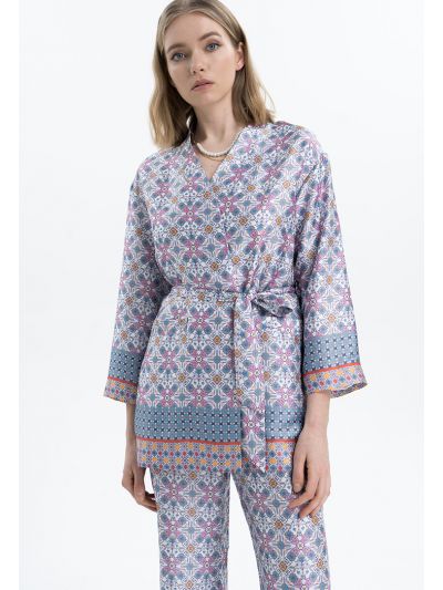 Ethnic Printed Outer Jacket -Sale