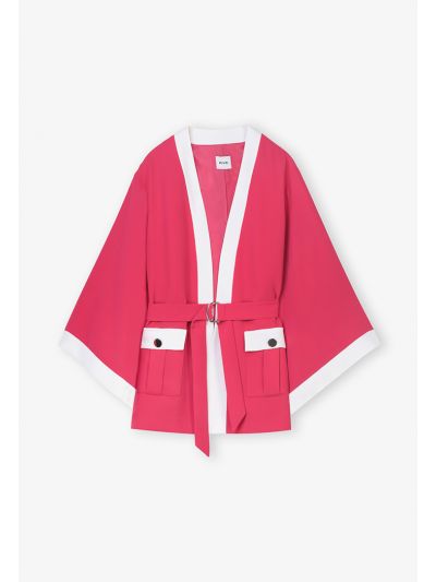 Wide Sleeved Contrast Jacket- Eid Style