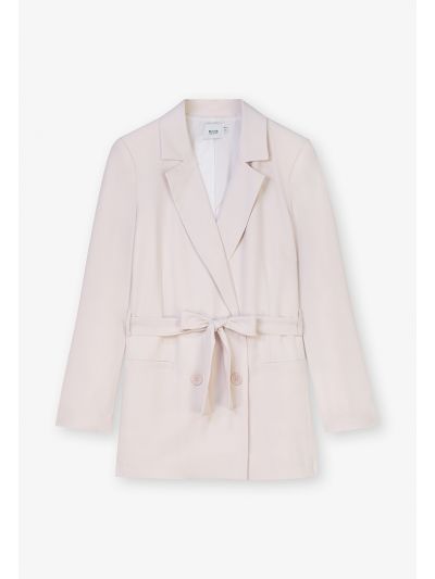 Double Breasted Notched Collar Blazer- Ramadan Style