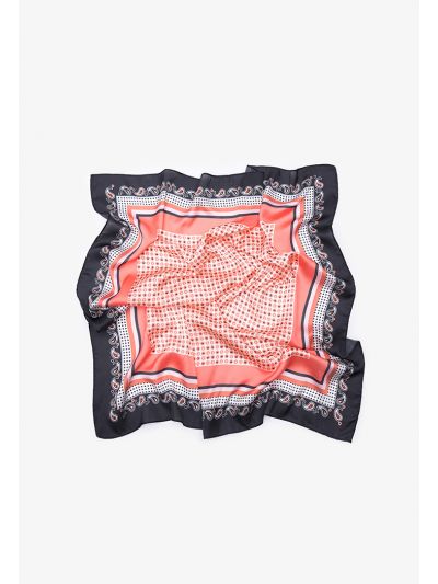 Graphic Print Square Scarf -Sale