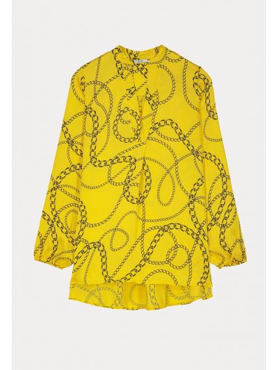 All Over Chain Printed Shirt -Sale