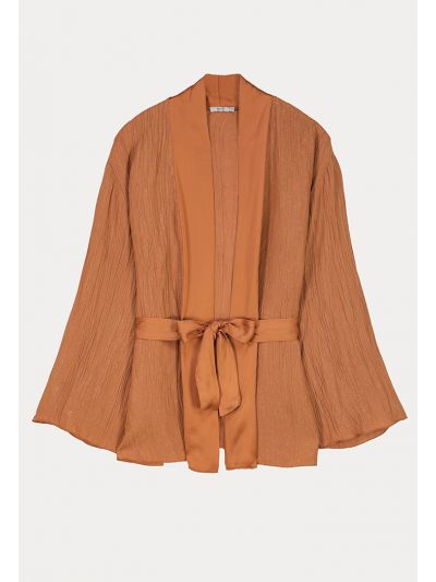 Solid Classic Belted Cardigan