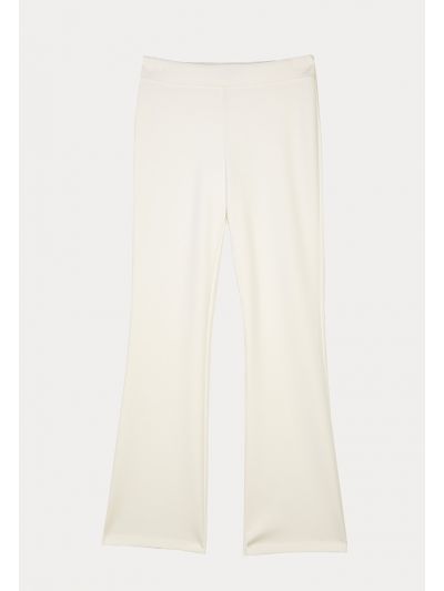 Stretchy Solid Elasticated Waist Leggings