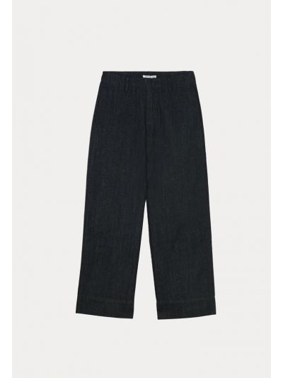 Straight Leg Denim Pants