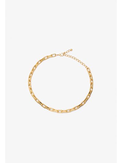 Gold Toned Zinc Alloy Necklace -Sale