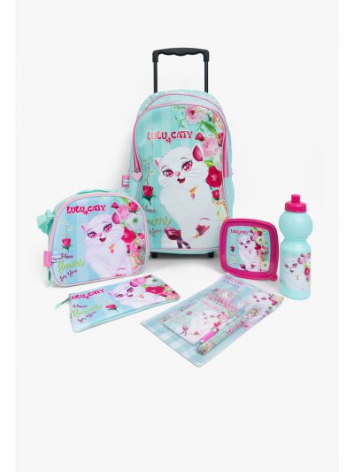 Lulu Caty School Backpack Set (12 PCS)