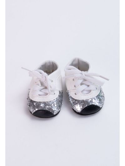 Shimmer Lace Up Doll Shoes