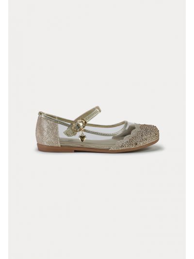 Strass Transparent Party Flat Shoes -Sale