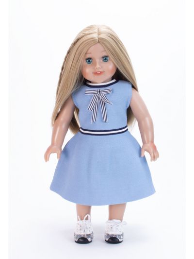 Bow Accent Dress With Mini Me Doll
