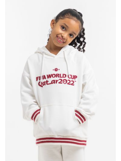 FIFA World Cup Embroidered Long Hoodie - Kids -Sale