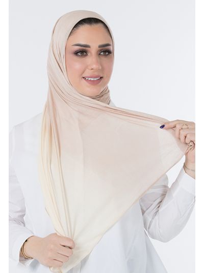  Stretch Cotton Two Tone Hijab