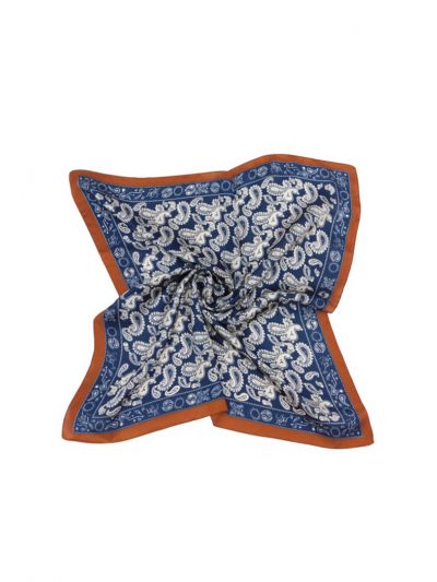 Square All Over Paisley Printed Scarf -Sale