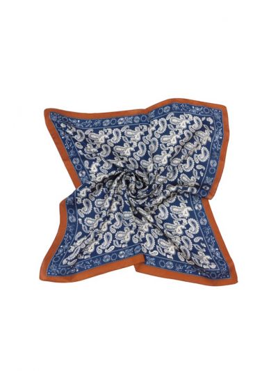 Square All Over Paisley Printed Scarf -Sale