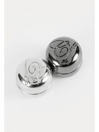 Magnetic Hijab Silver Metal Pin